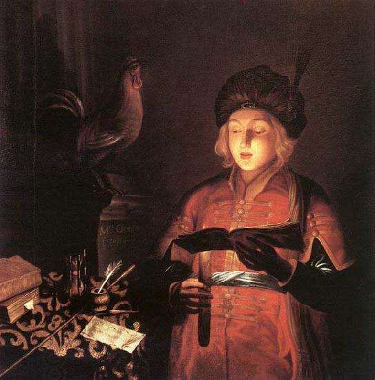 Gobindram Chatera Young Man with a Candle